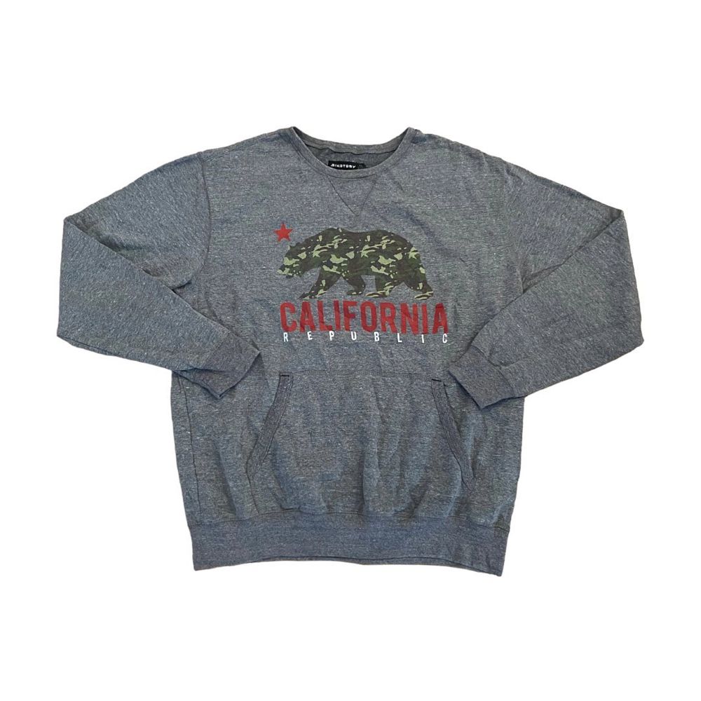 Dikotomy California Republic Vintage Sweatshirt ❤️💯  Pris: •299kr  Stl: XL  Bredd 58cm Längd 70cm  Kontakta mig för mer info 🤩  . Huvtröjor & Träningströjor.