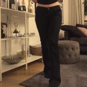 Lågmidjade jeans - Säljer dessa lågmidjade jeans i storlek 26/32