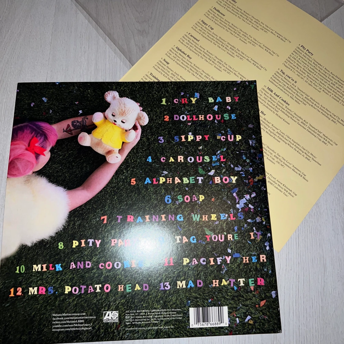 melanie martinez crybaby vinyl  - 91