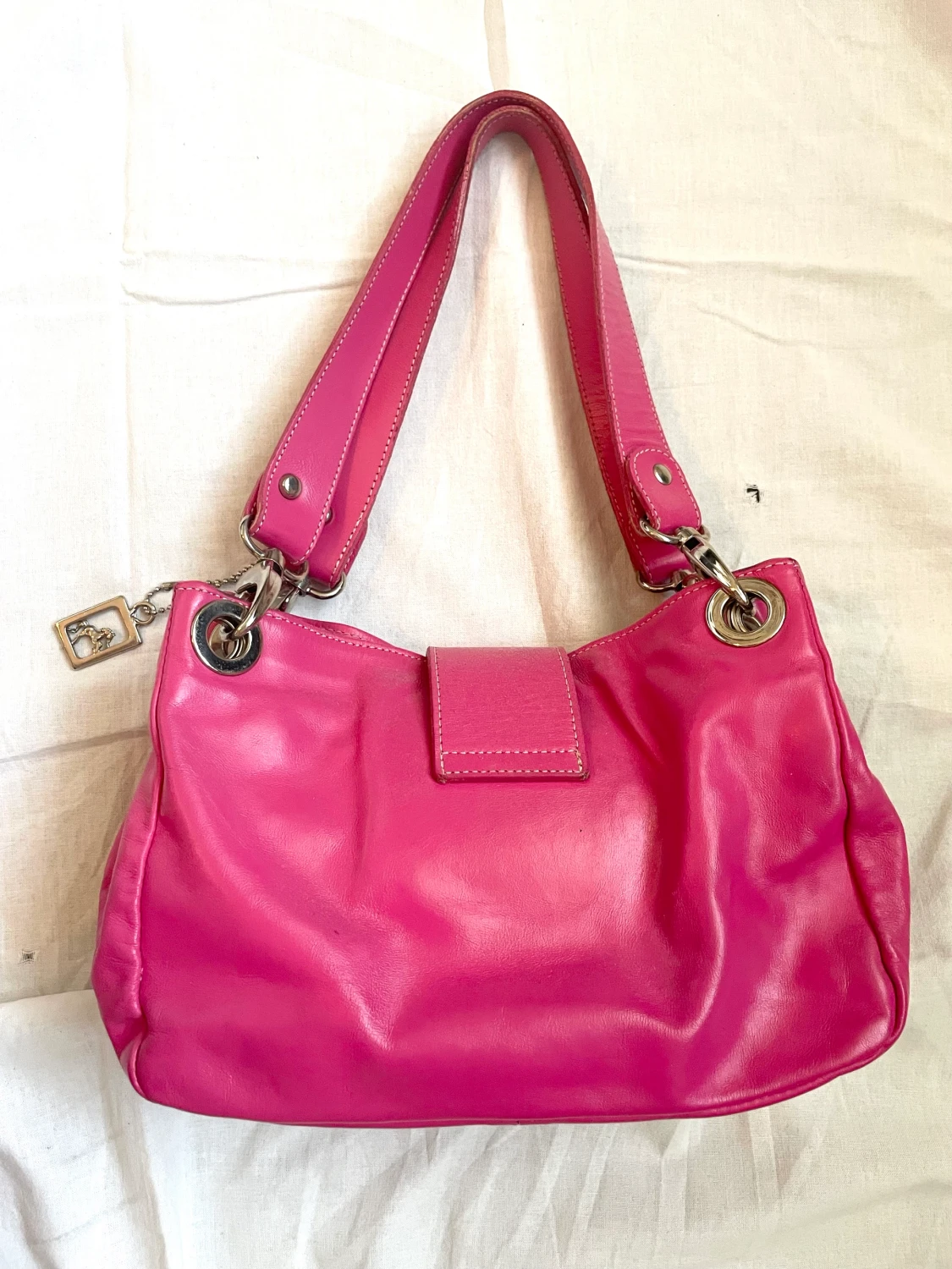 Rosa axelväska - 90