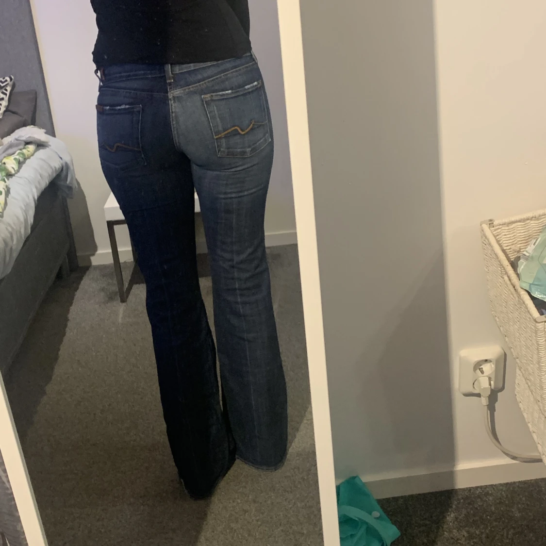 Lågmidjade jeans 