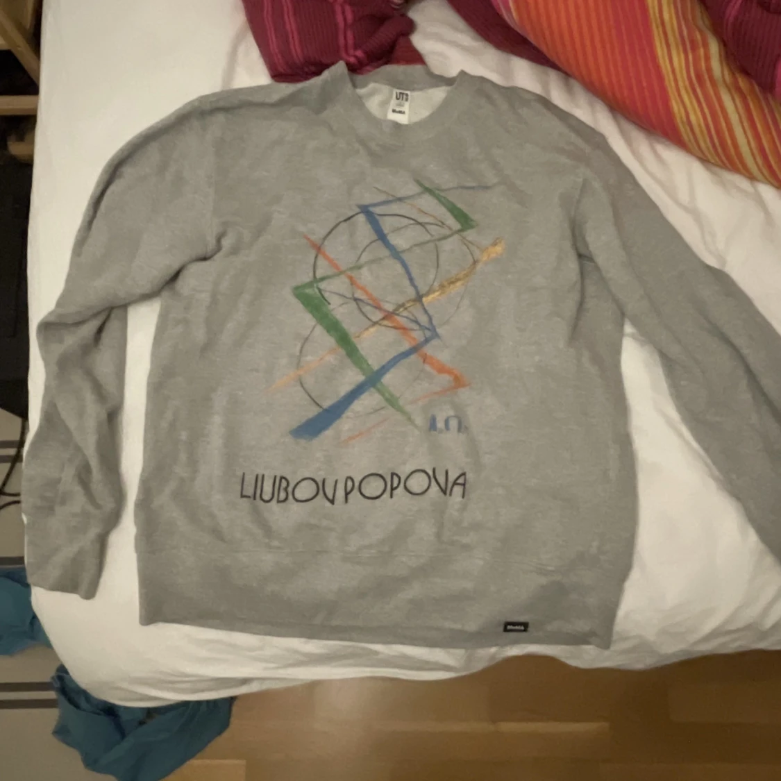 Sweatshirt med tryck