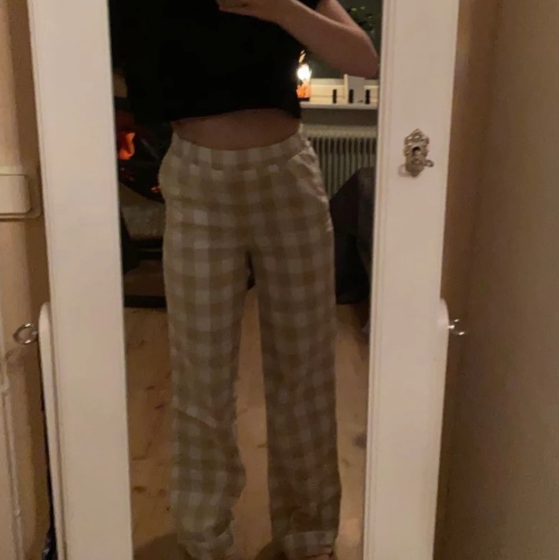 Pyjamasbyxor Beige  - 90