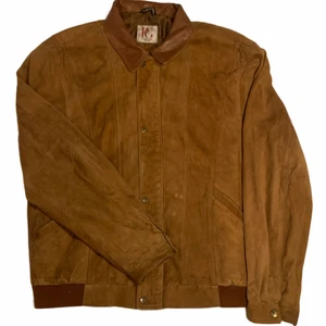 Brun Läderjacka  - .