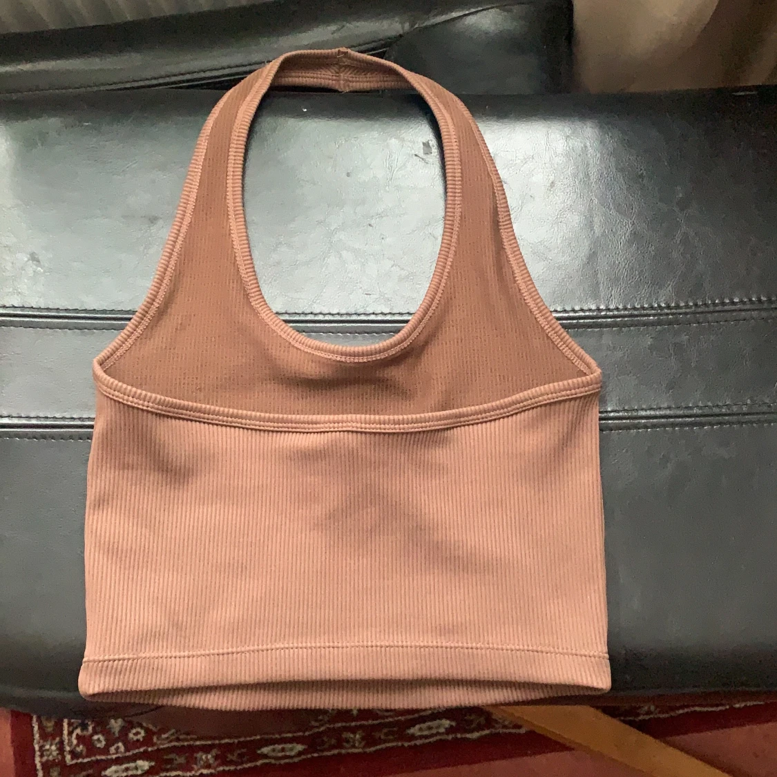Brun halter neck topp - 90