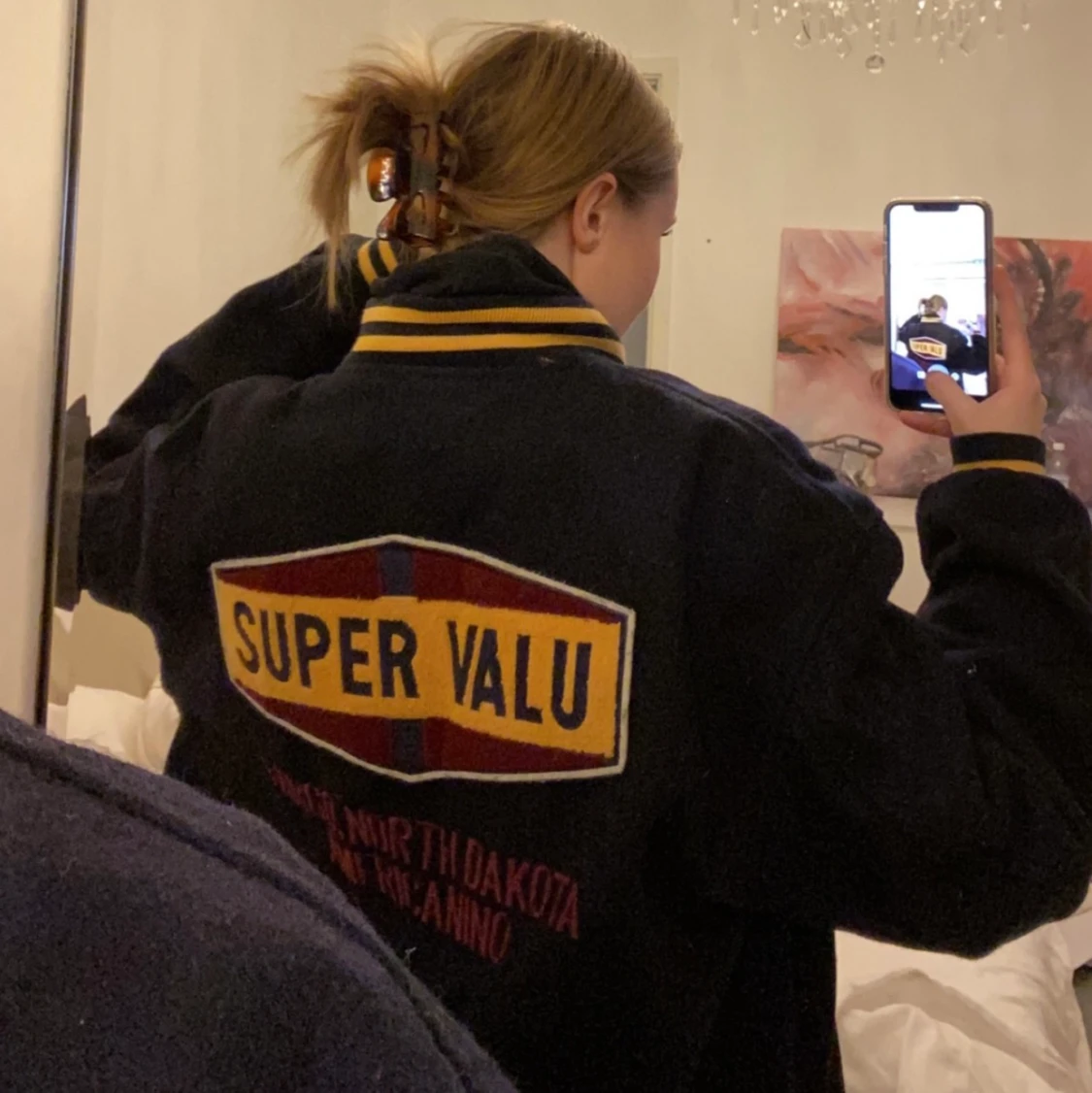 Vintage varsity jacket  - 90