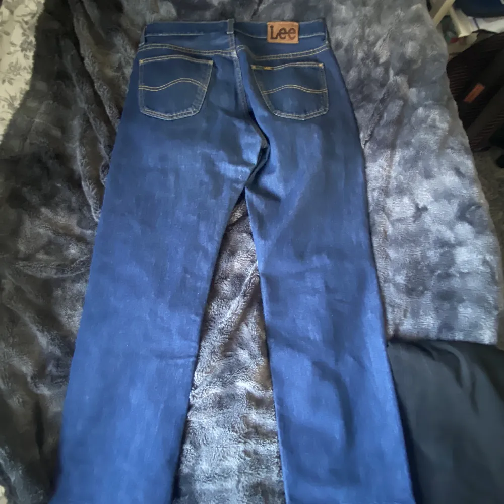 Vintage blåa Lee jeans. Jeans & Byxor.