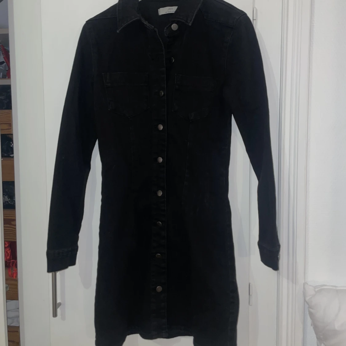 Svart Jeansklänning  - 2