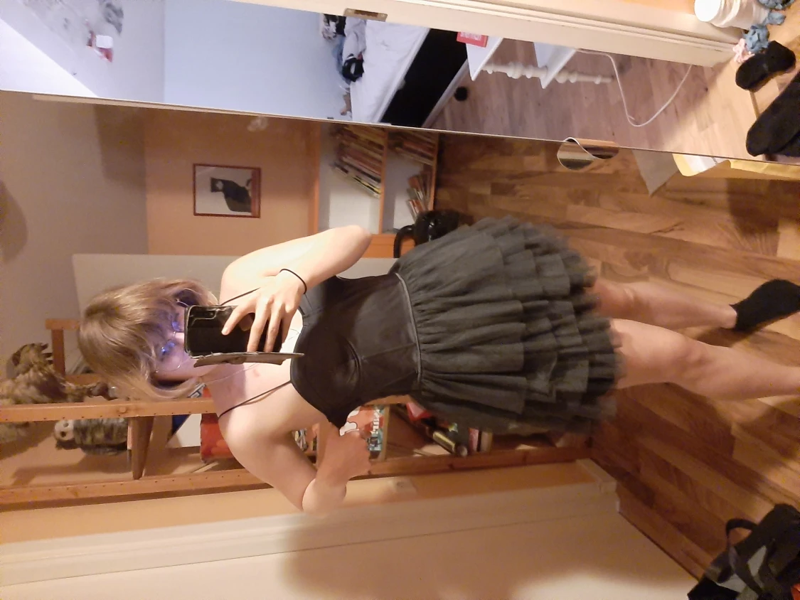 Grå alternativ klänning