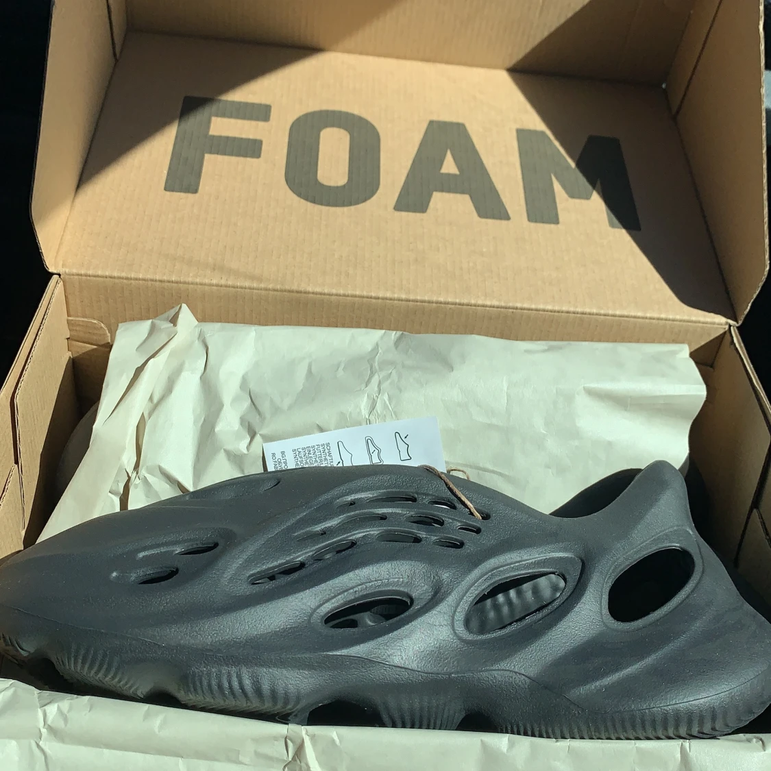 Yeezy foam runners onyx