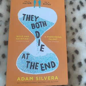 they both die at the end - book  - They both die at the end skriven av Adam Silvera på engelska. Köpt nyligen och endast läst 1 gång. 