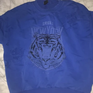 Tröja  - Tröja med hål och tyvärr är färgen försvunnen 