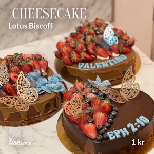 Lotus Biscoff cheesecake - Beställningar görs via Facebook eller Instagram  Finns i📍 𝐌𝐚𝐥𝐦ö   Smaker: - Nutella  - Lutos biscoff  - Lotus biscoff med nutella - Milka (hasselnött) - raffaello cheesecake (kokos) 