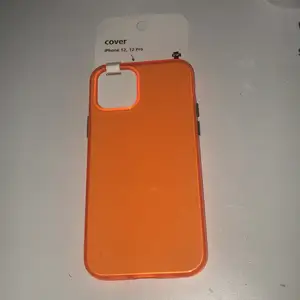 Helt nytt Mobil skal från tgr.Orange med gröna knapar iPhone 12/12pro.