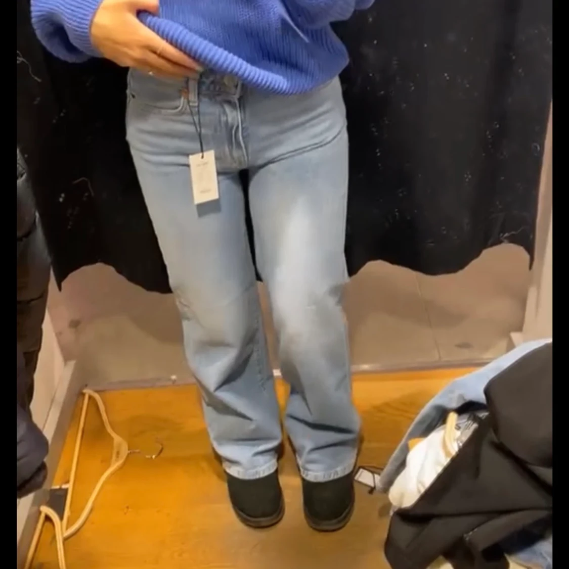 Lågmidjadd jeans