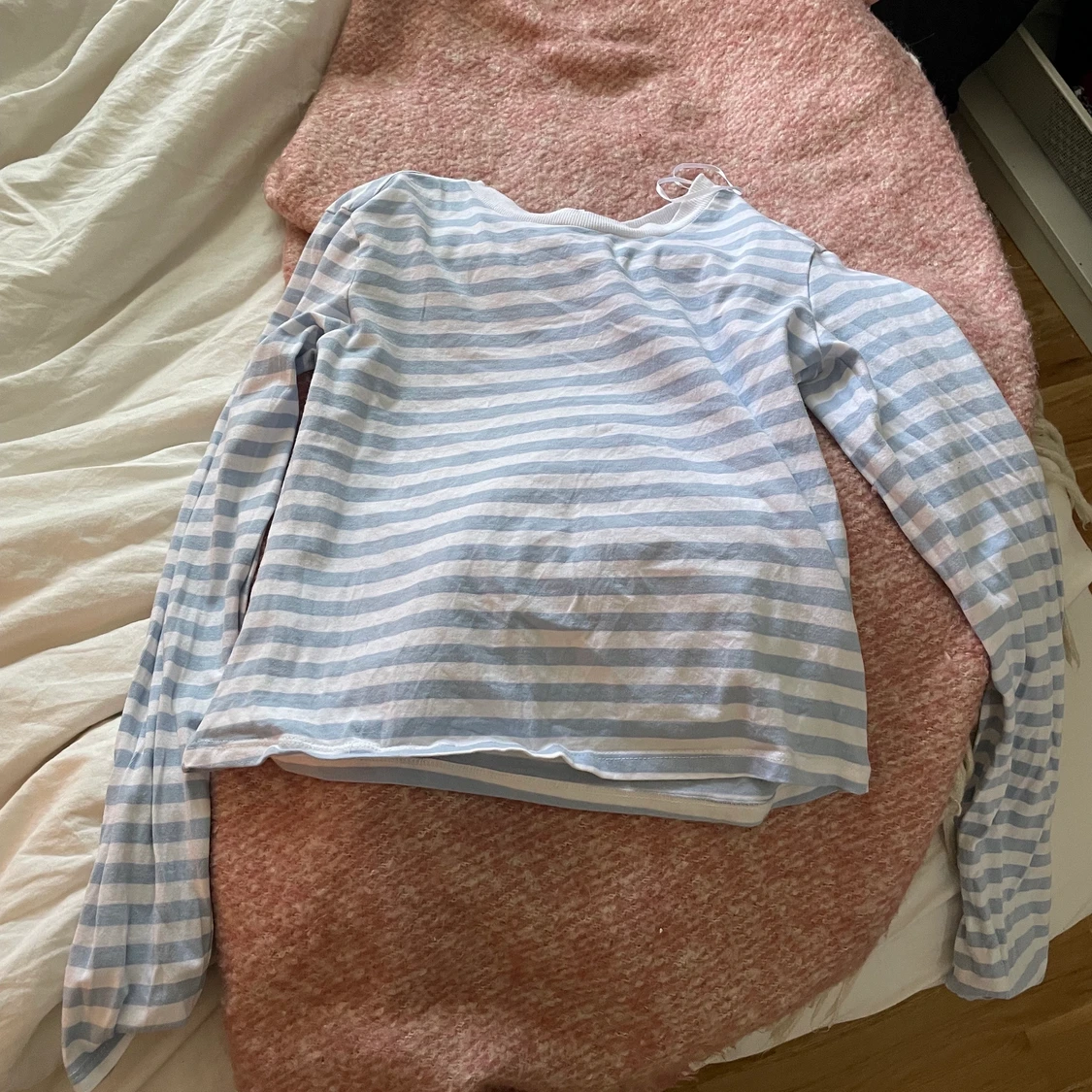 Blå randig tröja från HM 