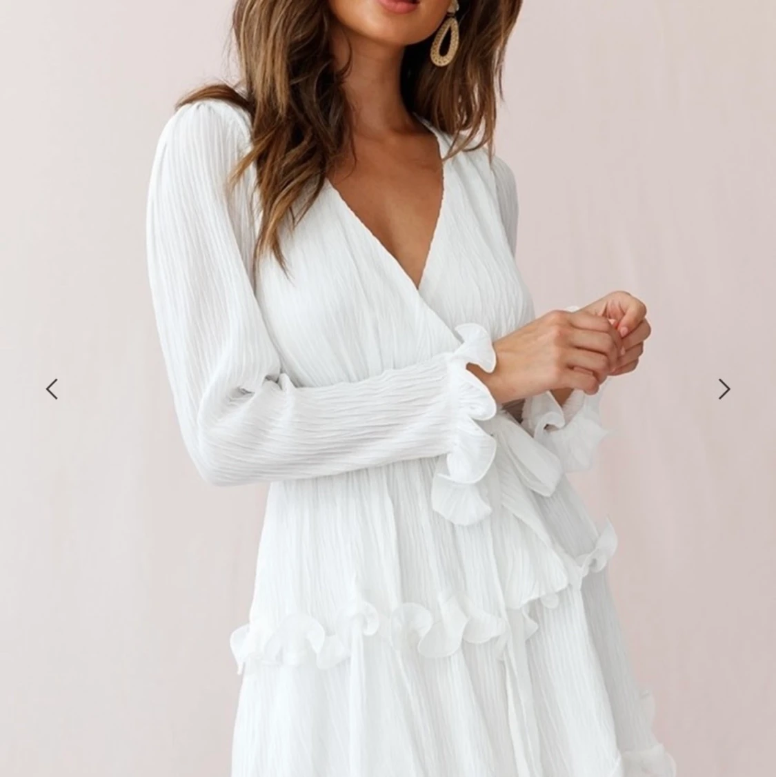 Dennis Maglic vit klänning