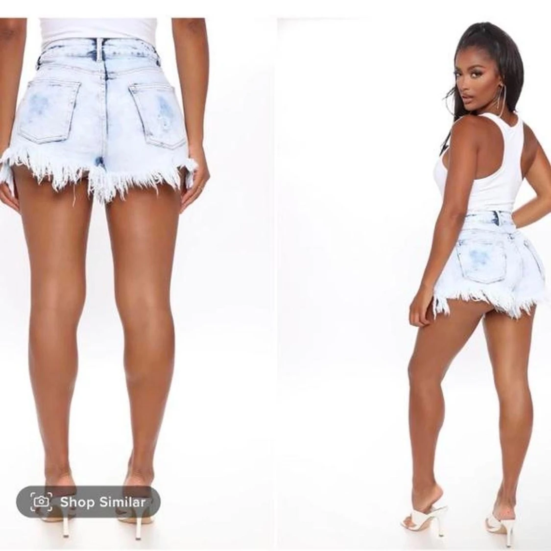 FashionNova ripped shorts S - 91