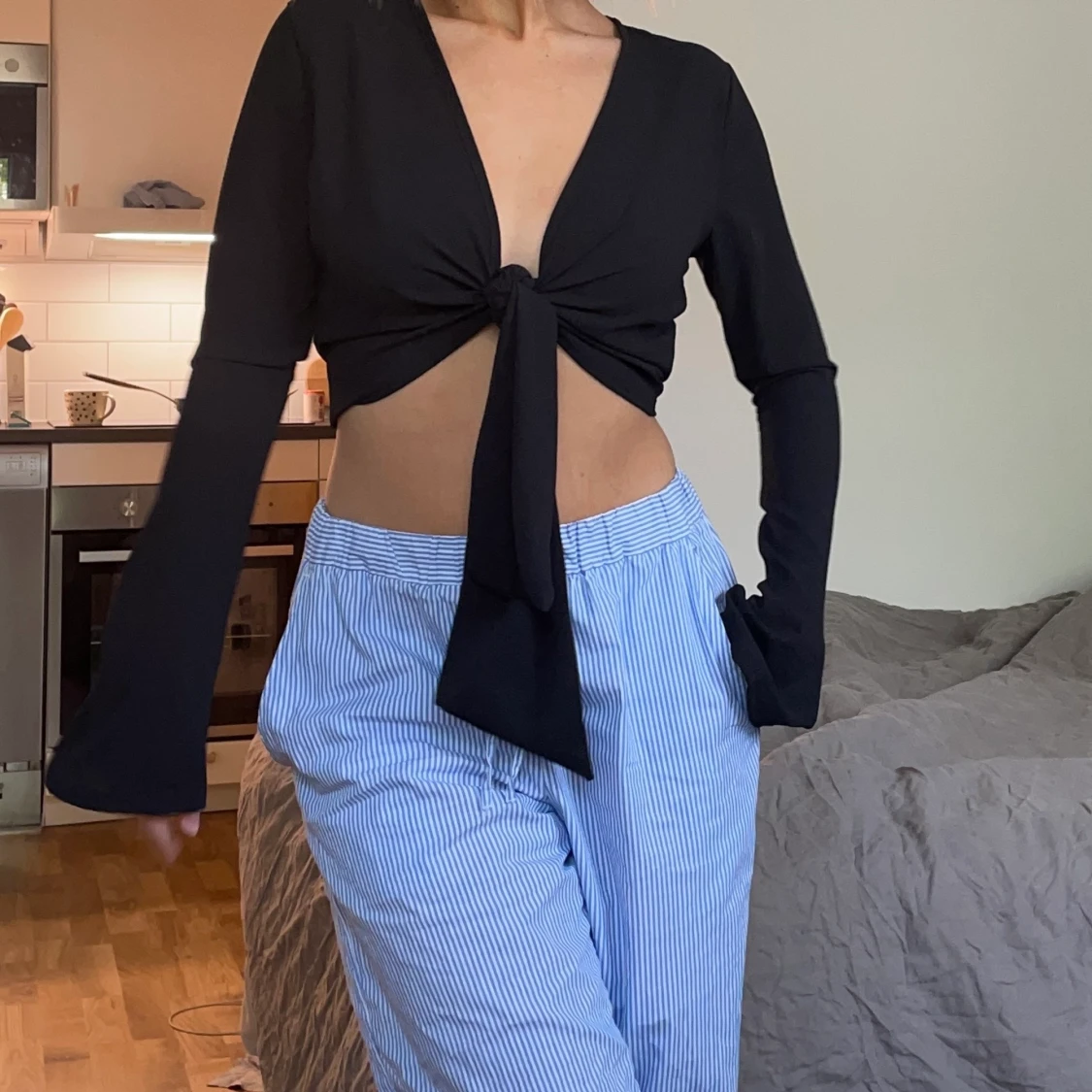 Kort knyttopp Missguided