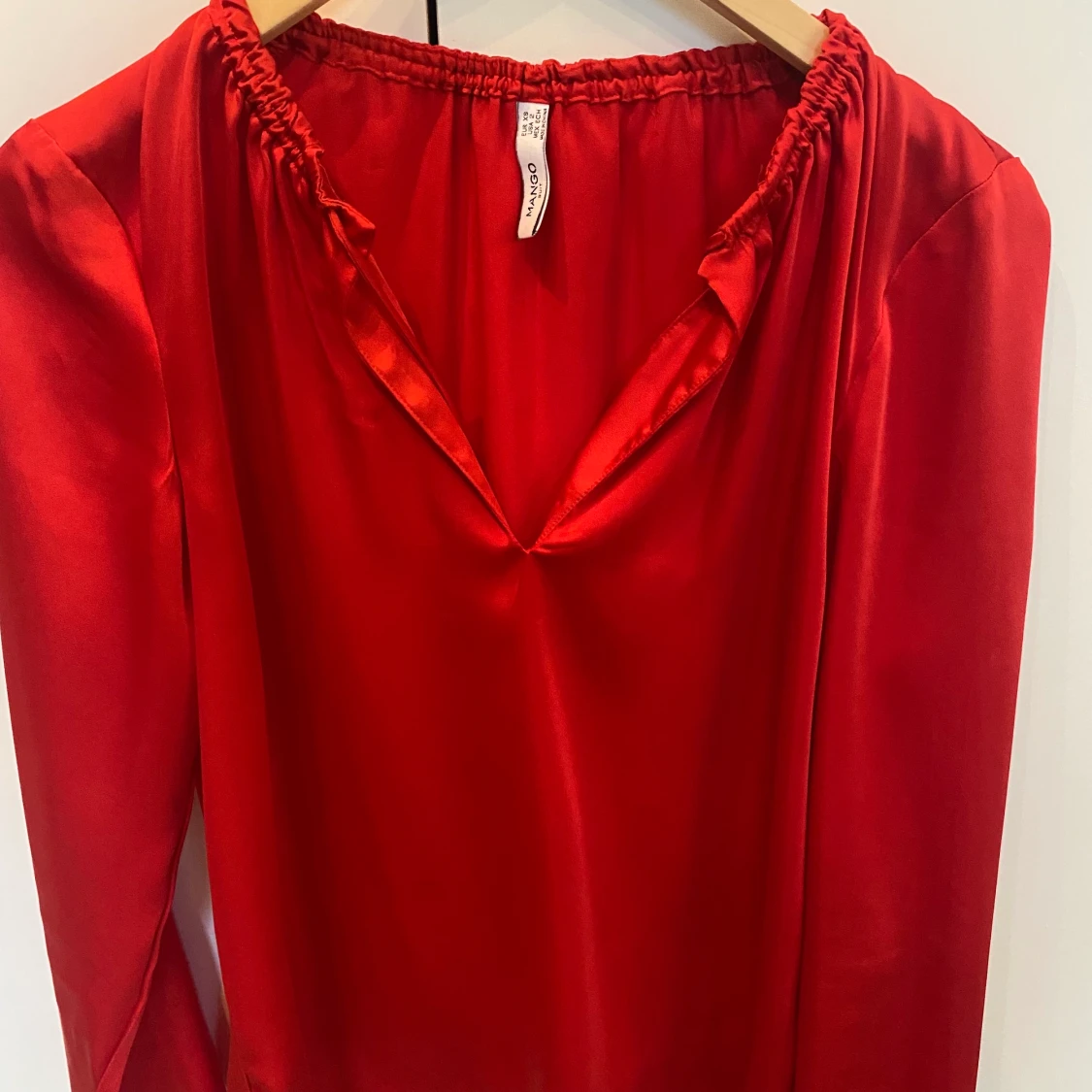 Röd Blus Mango  - 90