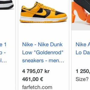 Nike dunk low 3500 pris kan diskuteras  - Helt nya köpt för 3 dagar sen