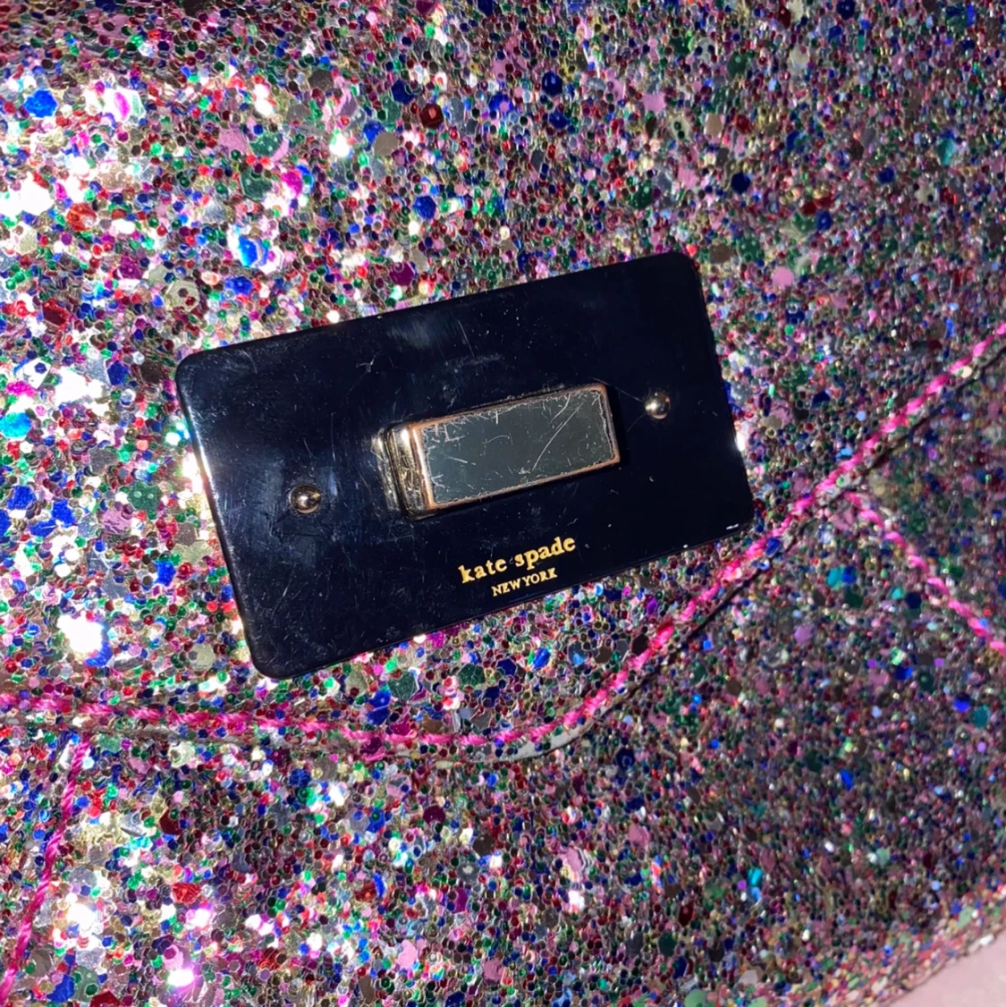 Kate Spade glitter väska - 91