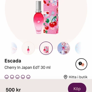Escada cherry in japan - Säljer denna helt nya escadan i doften cherry in japan🥰💗 nypris 500!❤️