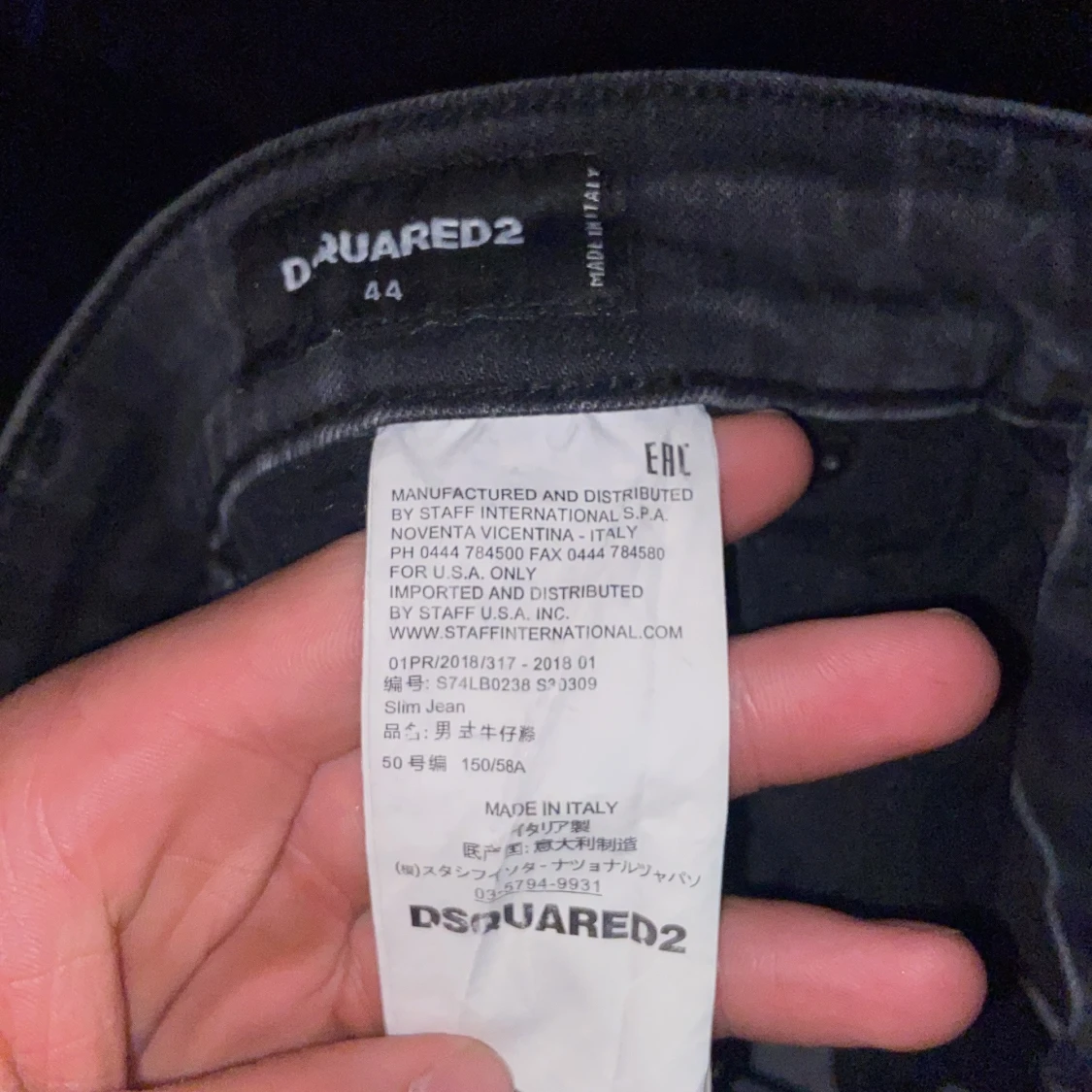 DSQUARED2 byxor storlek storlek 44  - 91