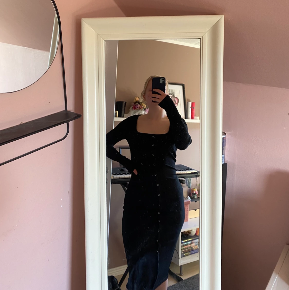 Svart Långklänning 