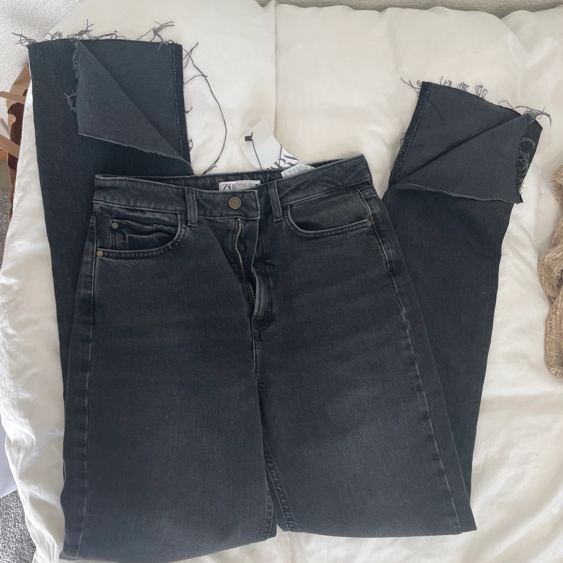 Jeans med slits - 90