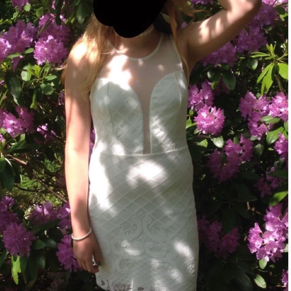 Vit klänning  - 90