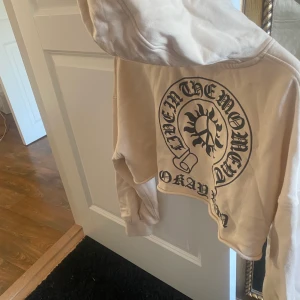 croppad hoodie - jättefin hoodie som endast är testad, nyskick💗