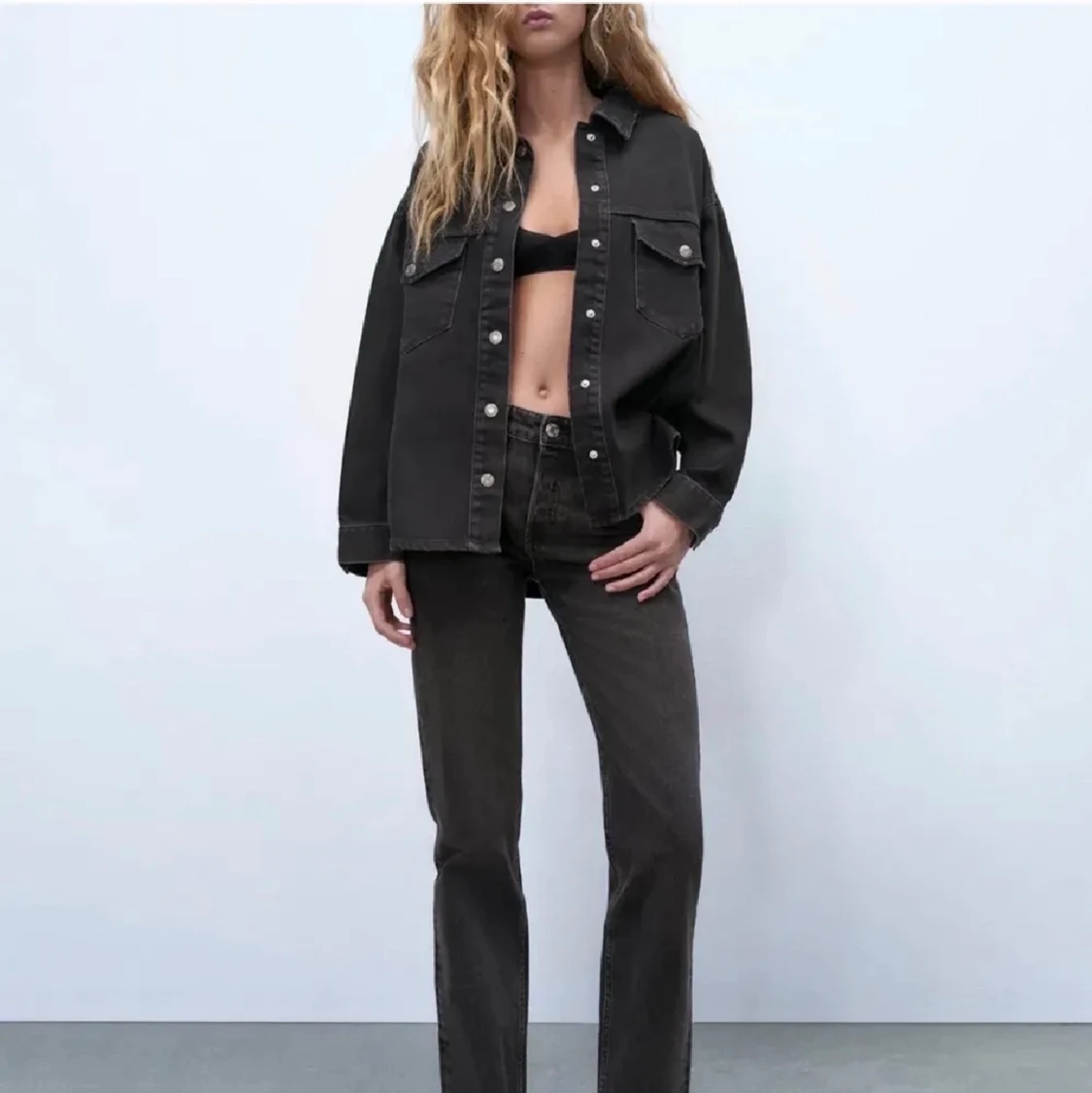 Zara straight leg jeans