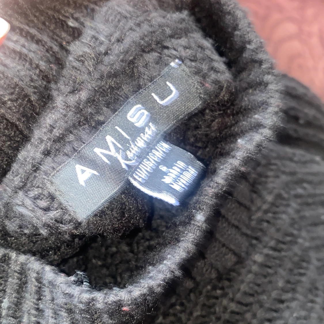 Oversized stickad tröja - 90