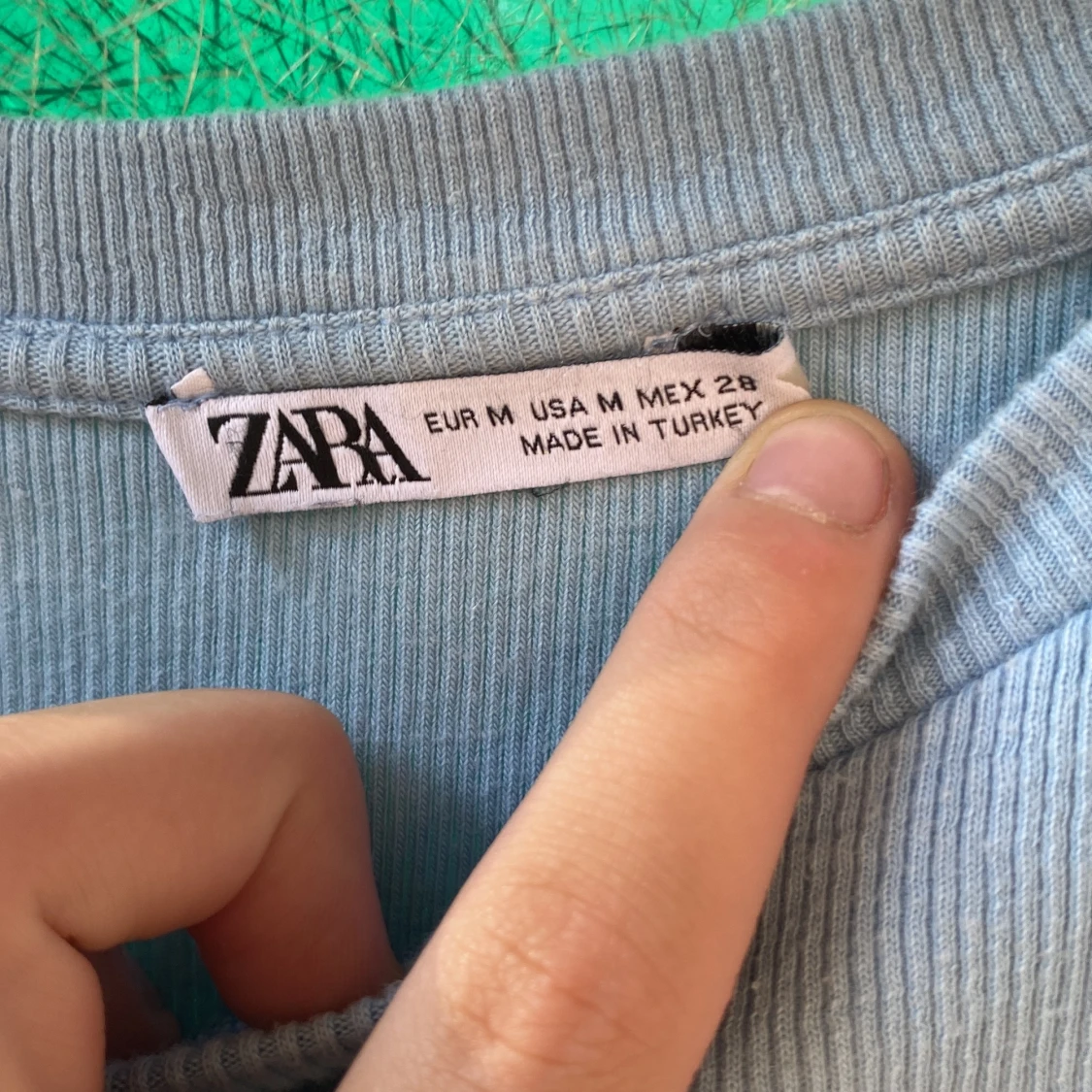 Blå tröja från Zara strl M - 90