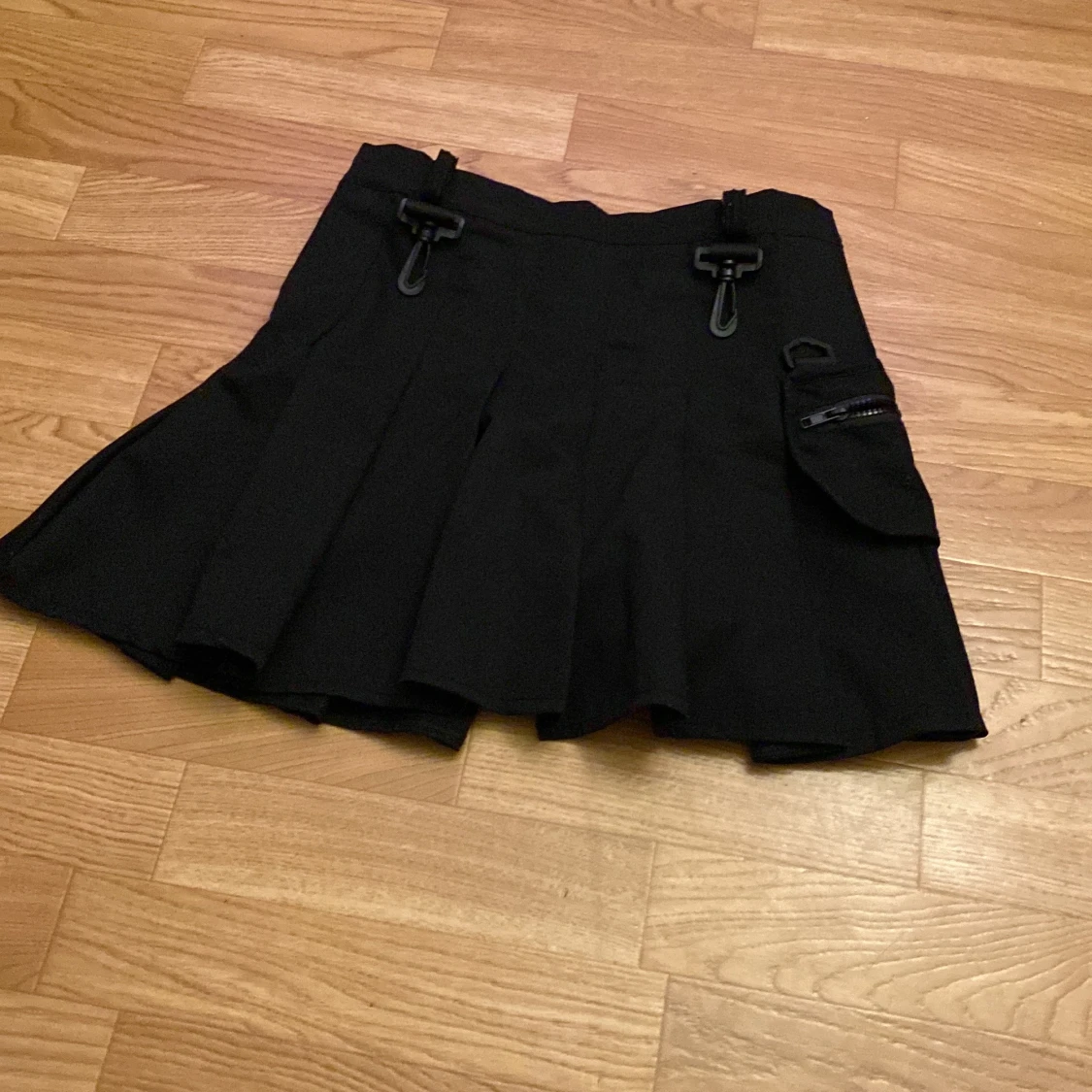 Black cargo skirt - 90