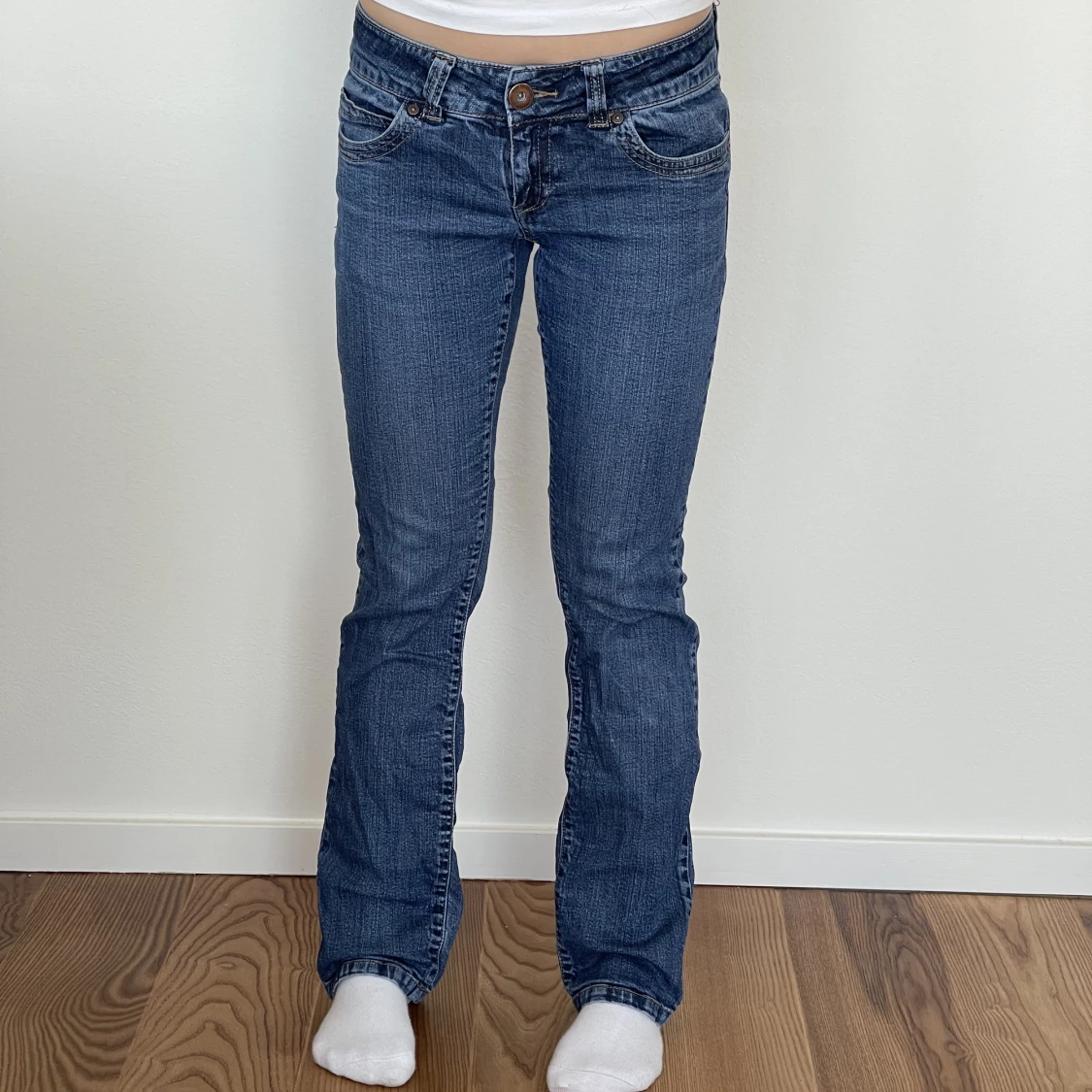Lågmidjade jeans