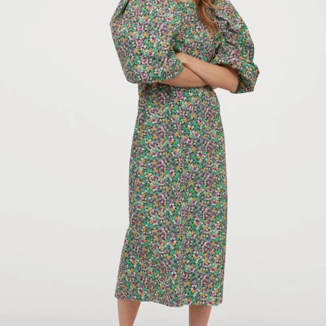 Blommig klänning från H&M - 90