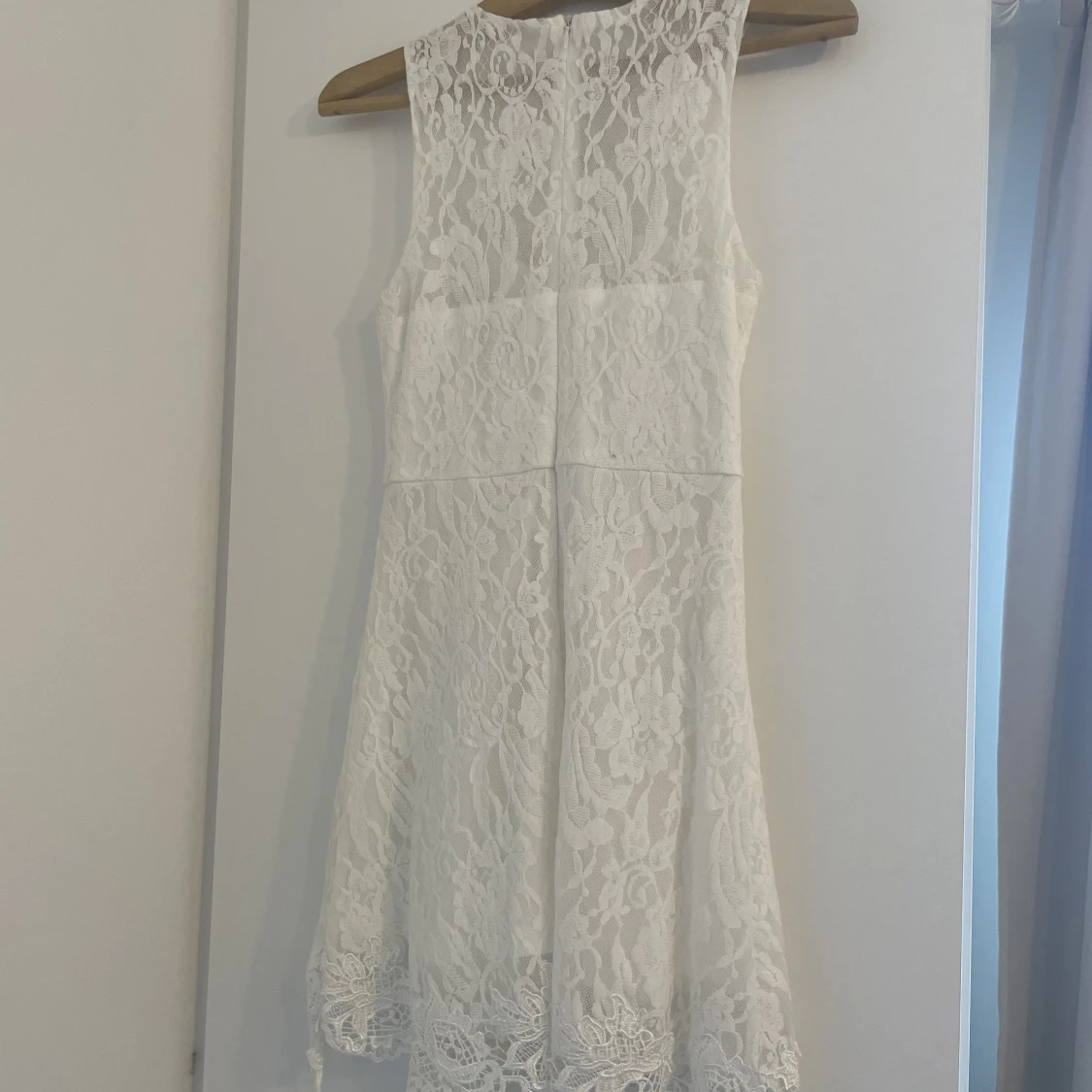 Vit festklänning - 90