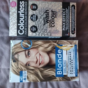 Avfärgning o blonderings slingor - Hair colour remover Blond super slingor 120 för båda, eller 50 för slingorna o 75 för avfärgningen plus PostNord färdiga kuvär med förbetalt porto