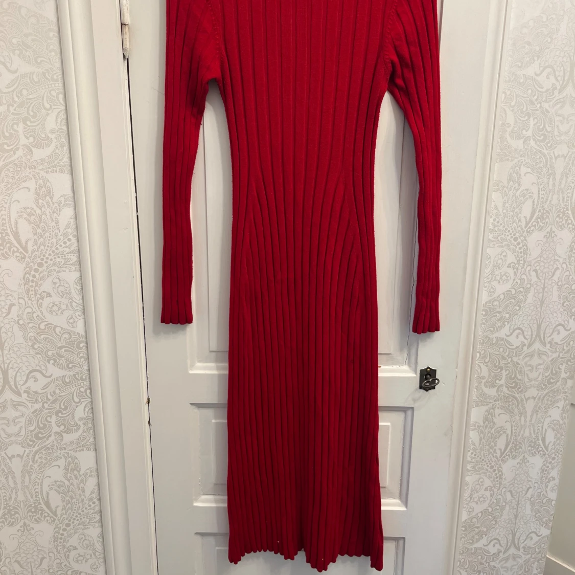 Stickad långklänning  - 92