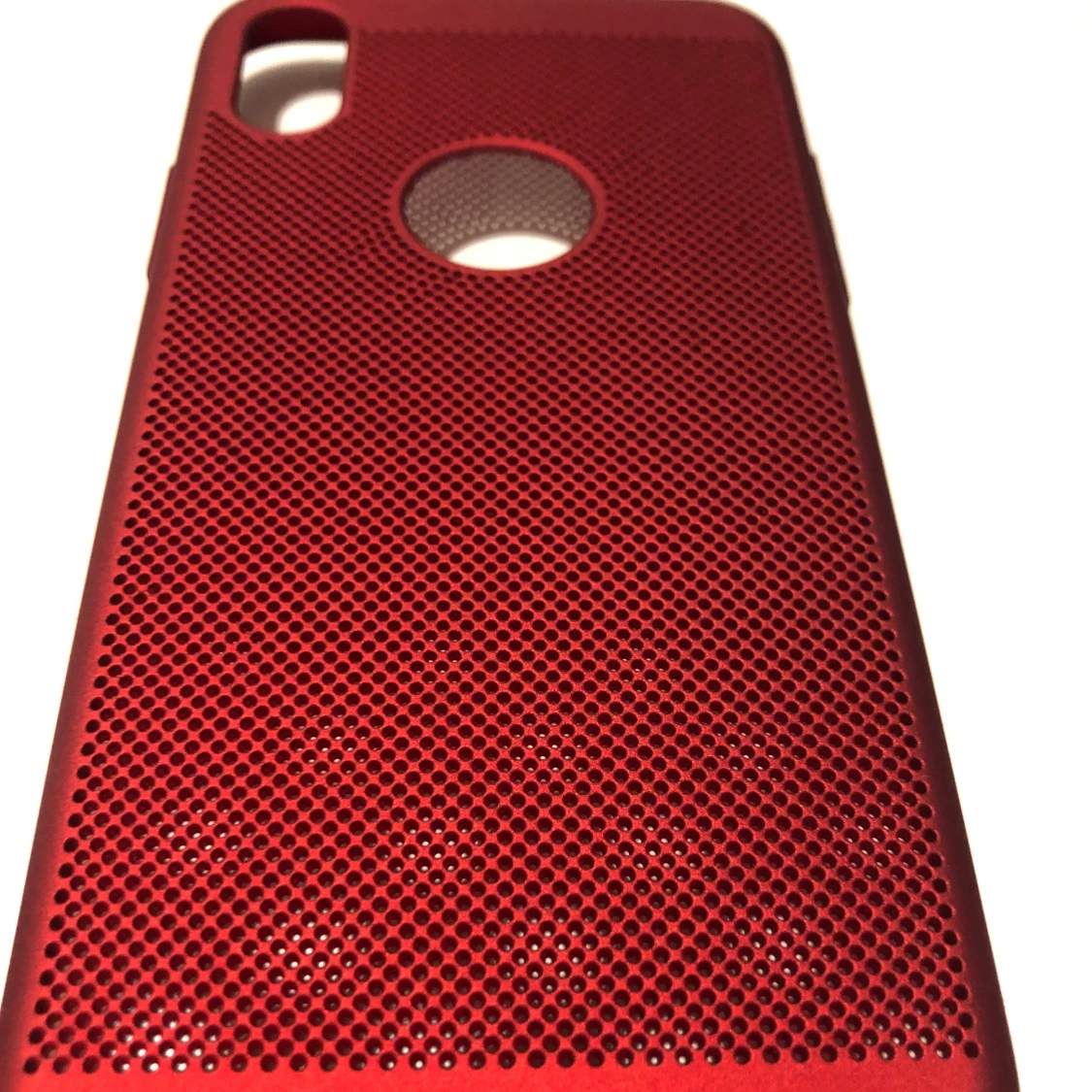 Colorfone iPhone X/Xs Skal Med Hål Röd - 90