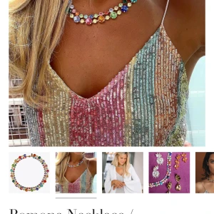 Caroline Svedbom Pamona Halsband  - Vackert och elegant multifärgat halsband. 