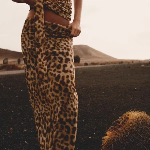 Leopard kjol  - Leopard kjol från zara som är slutsåld. Aldrig använd💗