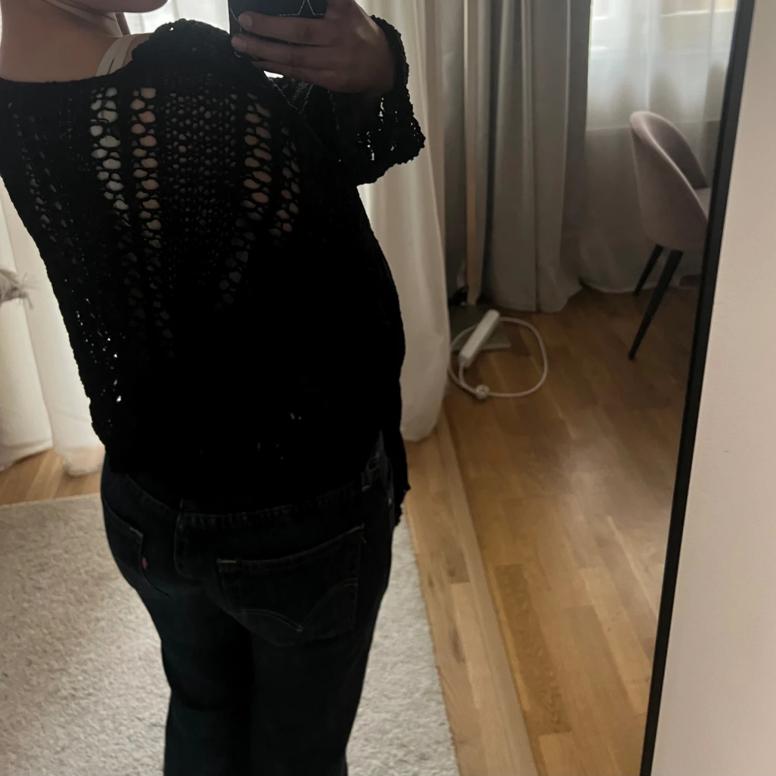 Stickad tröja zara  - 90