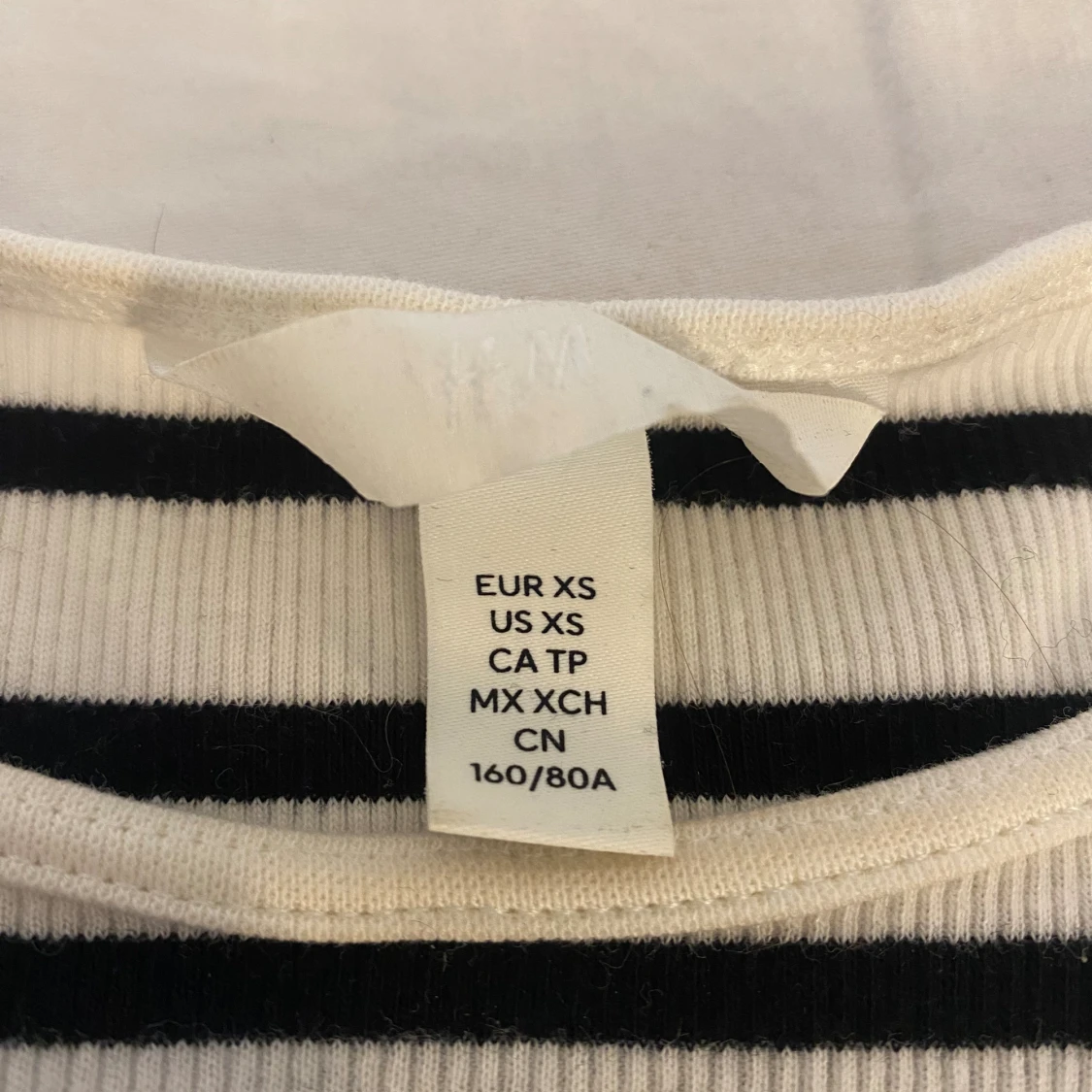 Randig tajt tröja - 91