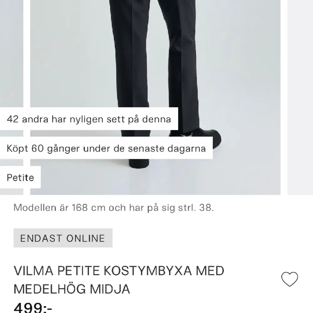 Säljer mina kostymbyxor från bikbok, de heter PW Wilma petite och är i storlek 36. Nypris: 499kr mitt pris: 170kr❤️❤️. Jeans & Byxor.