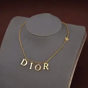 Helt ny Dior halsband (ejäkta)  