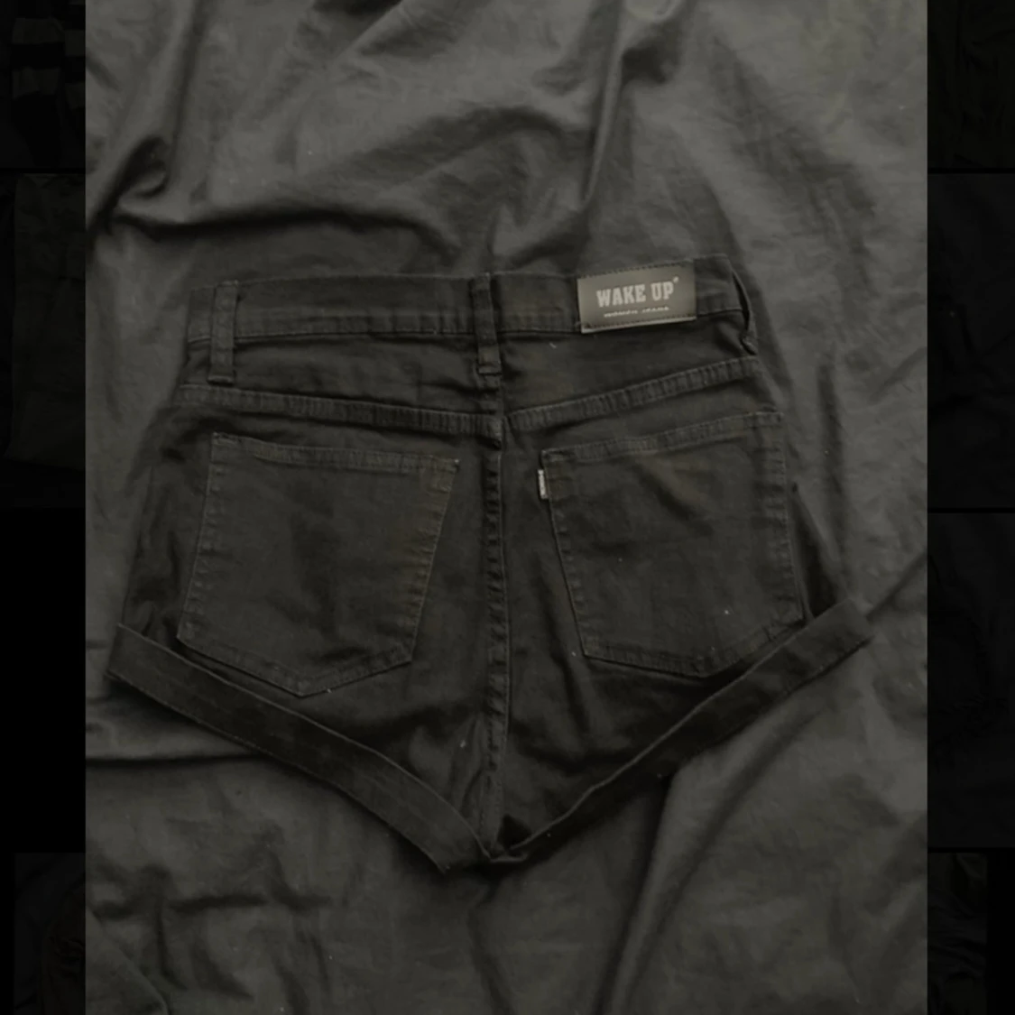 Söta svarta shorts  - 90