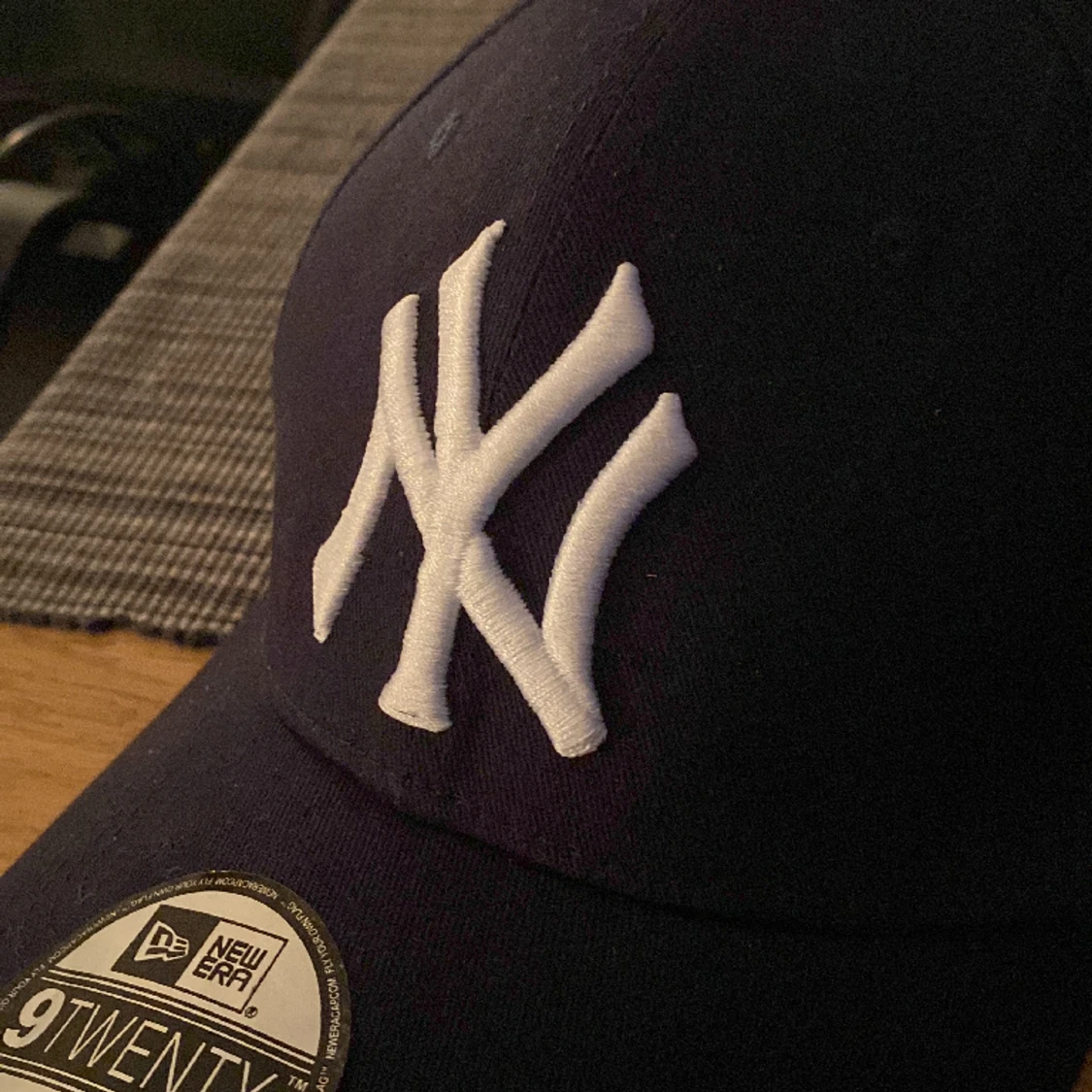 Mörkblå new era keps